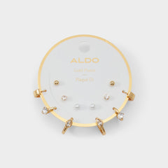 Aldo Faramanna Gold/Clear Multi Women's Cubic Zirconia - Earrings Gold/Clear Multi
