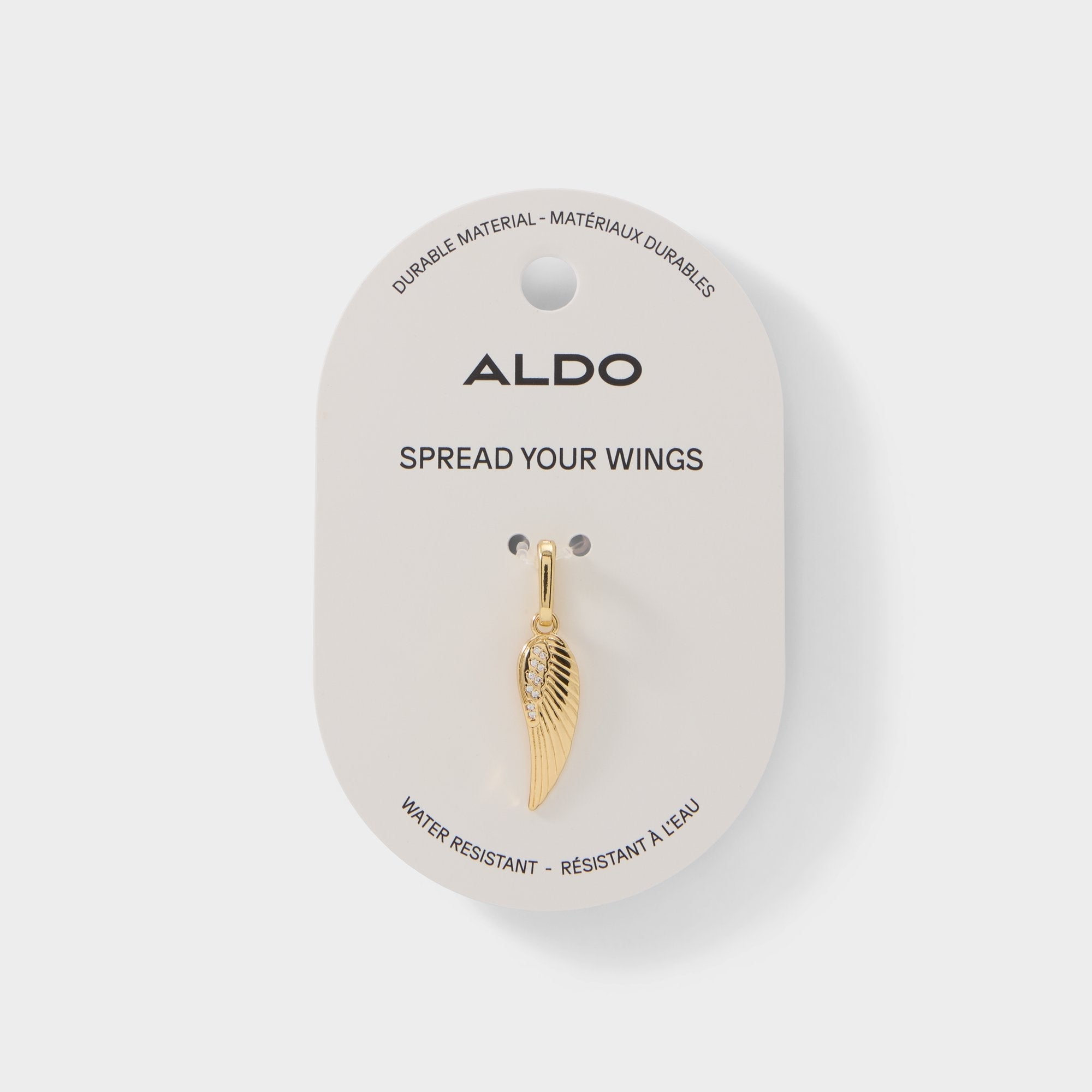 Aldo Angelwing in Gold Clear Multi - Jewelry charm Gold/Clear Multi