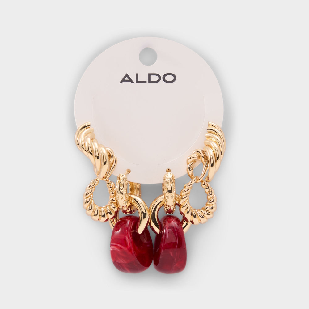 Aldo Meloro in Bordo - Chandelier earrings Bordo