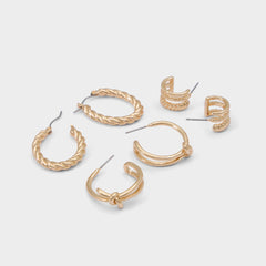 Aldo Twistt in Gold - Hoop earrings Gold