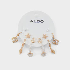 Aldo Myanchor Gold/Clear Multi Women's Earrings - Earrings Gold/Clear Multi