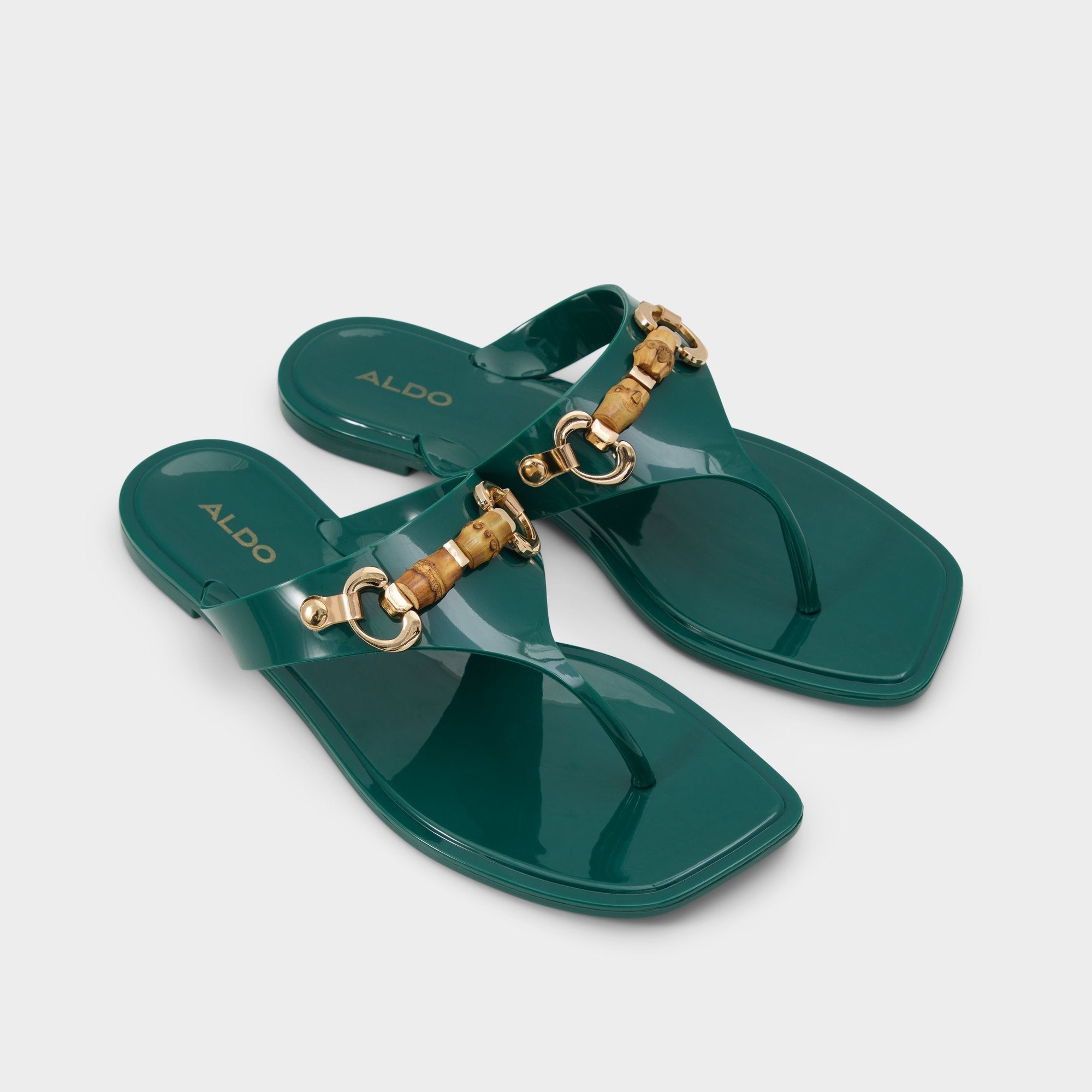 Aldo Flipnflow Other Green Women's Jelly Sandals & Flip Flops - Jelly sandal Other Green
