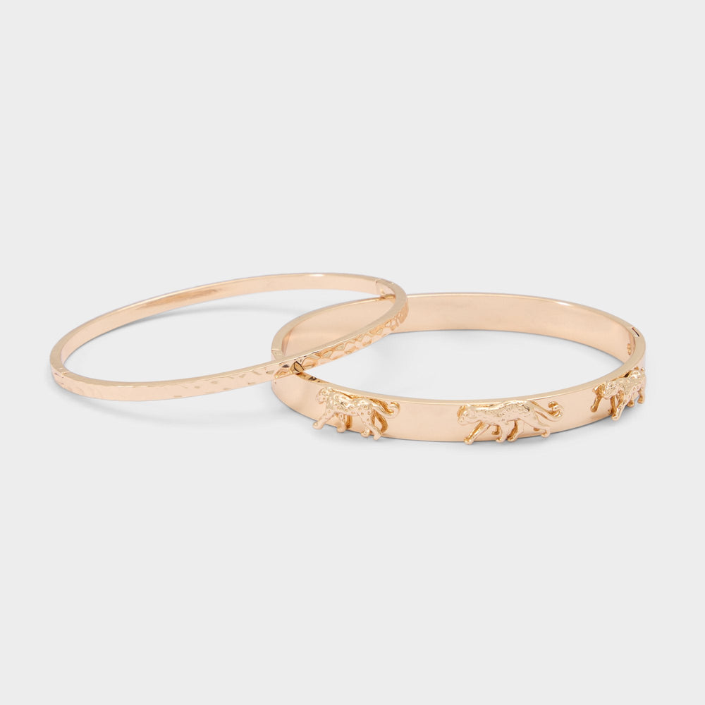 Aldo Cheetahluxe in Gold - Bangle bracelet Gold