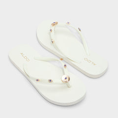 Aldo Edajan Black/Gold Multi Women's Jelly Sandals & Flip Flops - Flip flop Black/Gold Multi