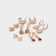 Aldo Everlly Other Brown Women's Earrings - Earring set Other brown