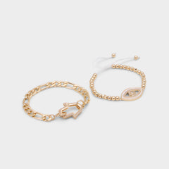 Aldo Positivity in Gold Clear Multi - Bracelet Gold/clear multi