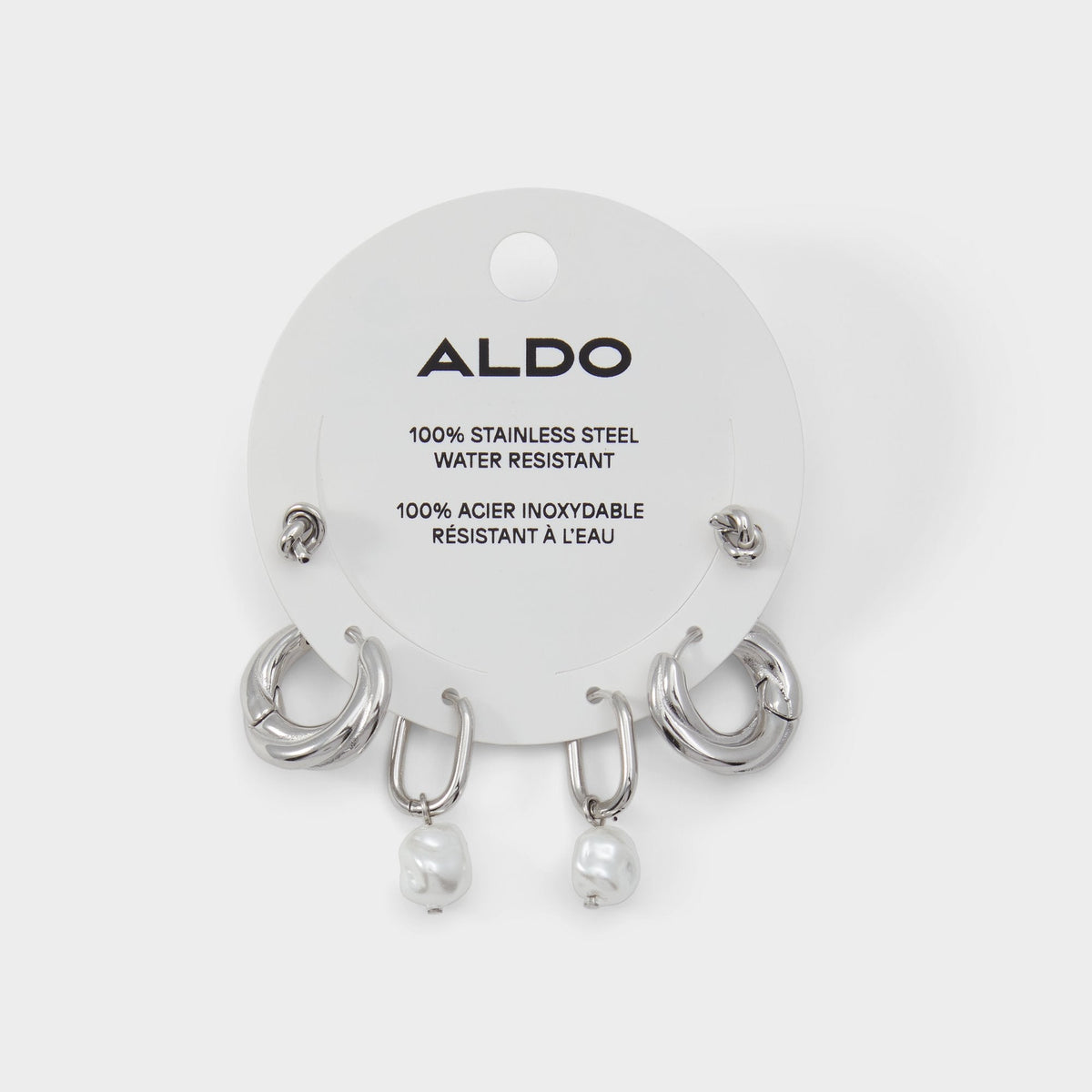 Aldo Loveknots Silver Women's Aldo Sport Club - Earrings Silver
