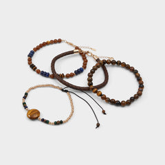 Aldo Guillard Other Brown Men's Jewelry - Bracelet Other Brown